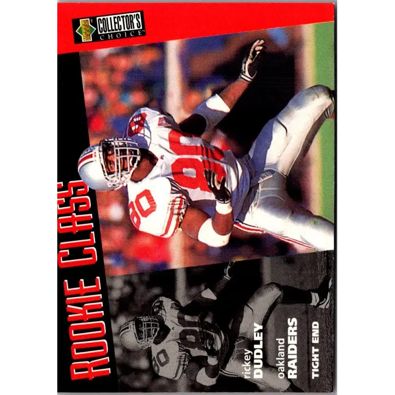 1996 Collector's Choice Rickey Dudley #9 Rookie