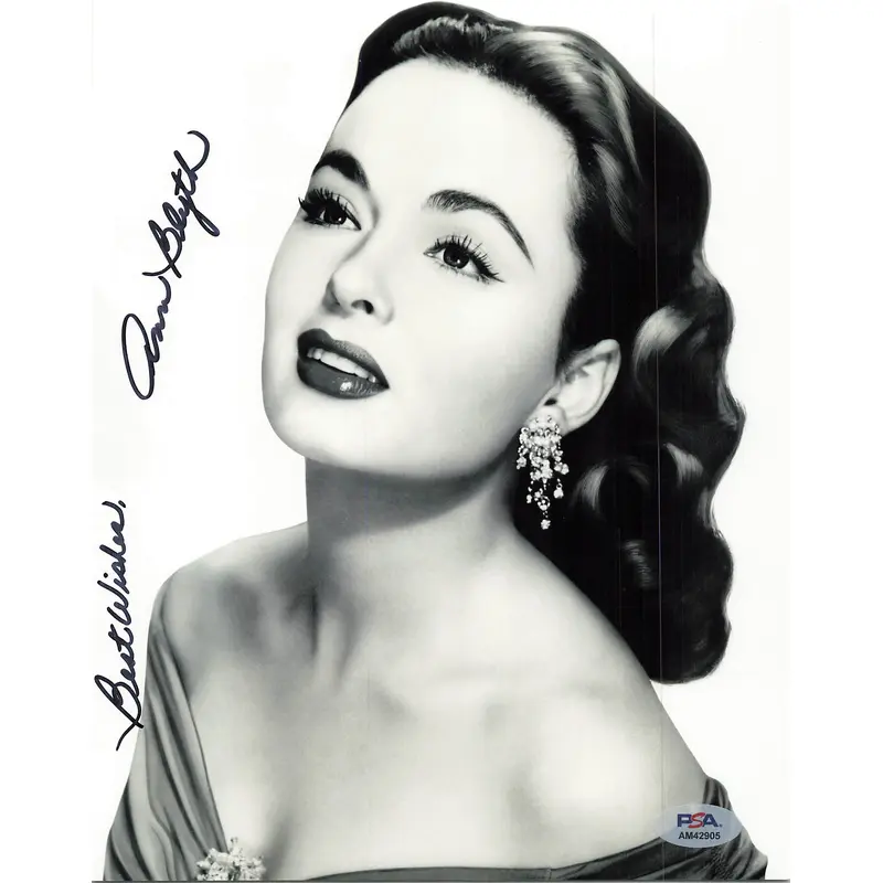 ANN BLYTH signed 8x10 photo PSA/DNA Autographed