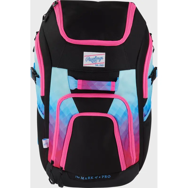 New Rawlings Franchise 2 Player's Baseball Backpack - Miami