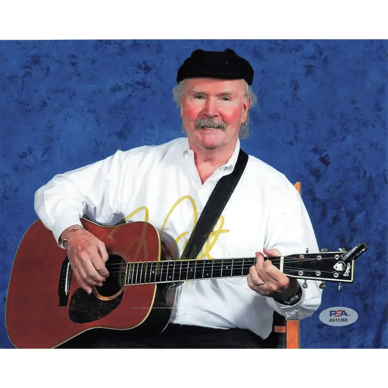 Tom Paxton signed 8x10 photo PSA/DNA Autographed