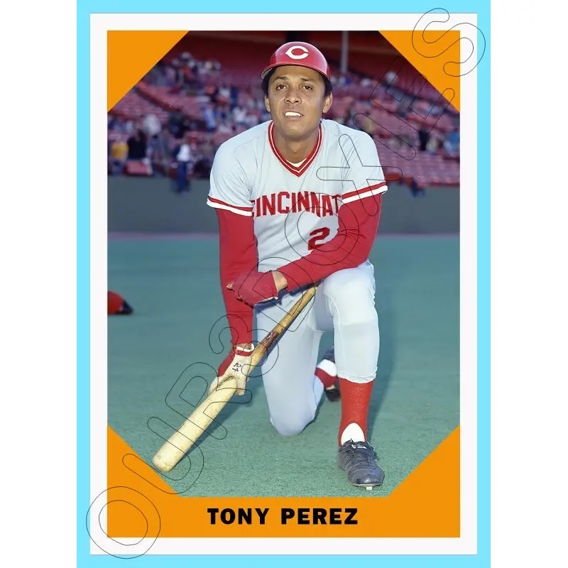 Tony Perez 1960 Fleer Custom Card - 4208