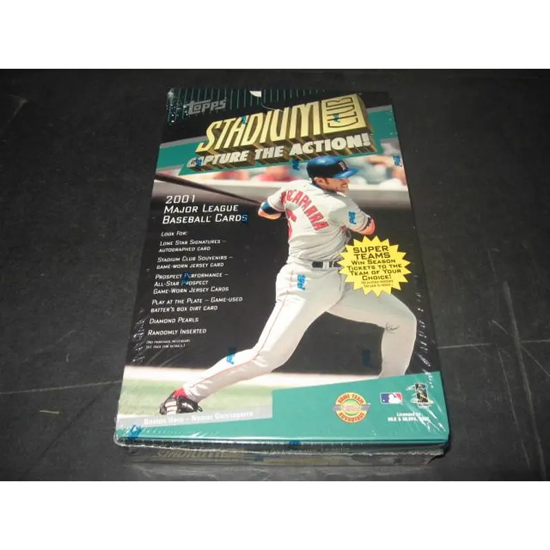 2001 Topps Stadium Club Baseball Box (HTA)