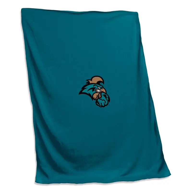 Coastal Carolina Custom Sweatshirt Blanket (Screened)