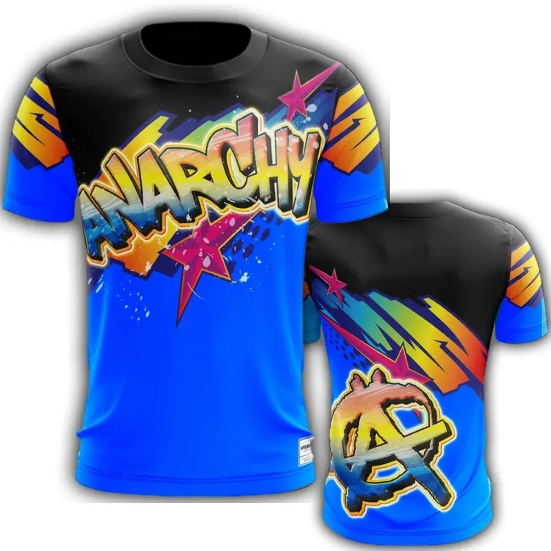 Anarchy EVO-Tech Short Sleeve Shirt - Graffiti