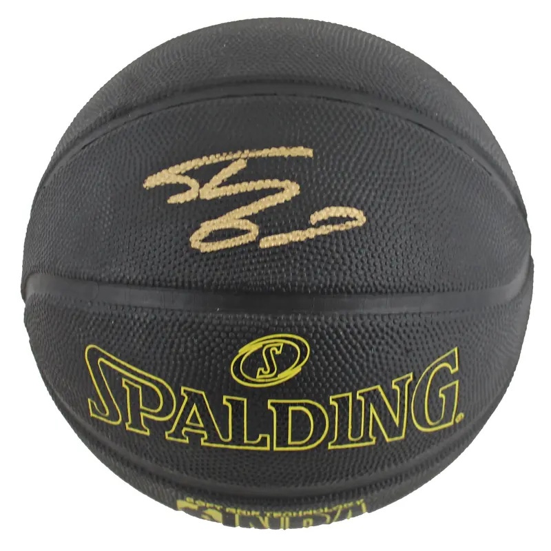 Lakers Shaquille O'Neal Authentic Signed Black Street Phantom Basketball BAS