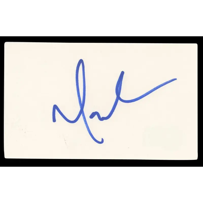 Mark McGrath Sugar Ray Authentic Signed 3x5 Index Card Autographed BAS #BL96380