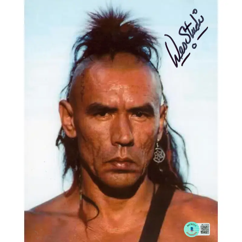 Wes Studi The Last of the Mohicans Authentic Signed 8x10 Photo BAS #BC13650