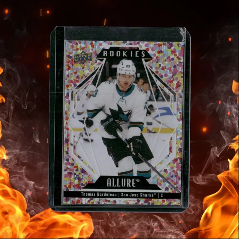2022-23 Upper Deck Allure Thomas Bordeleau Glitter Bomb Rookie #141