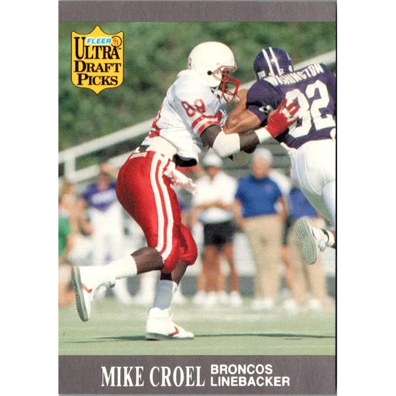 1991 Ultra Mike Croel #282 Rookie