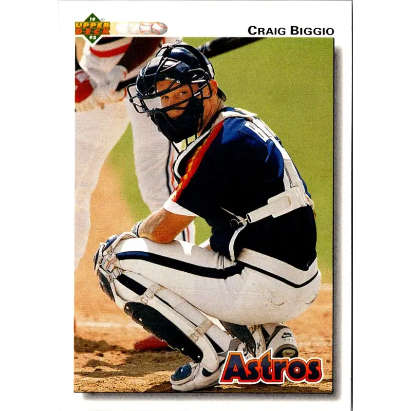 1992 Upper Deck Gold Hologram Craig Biggio #162