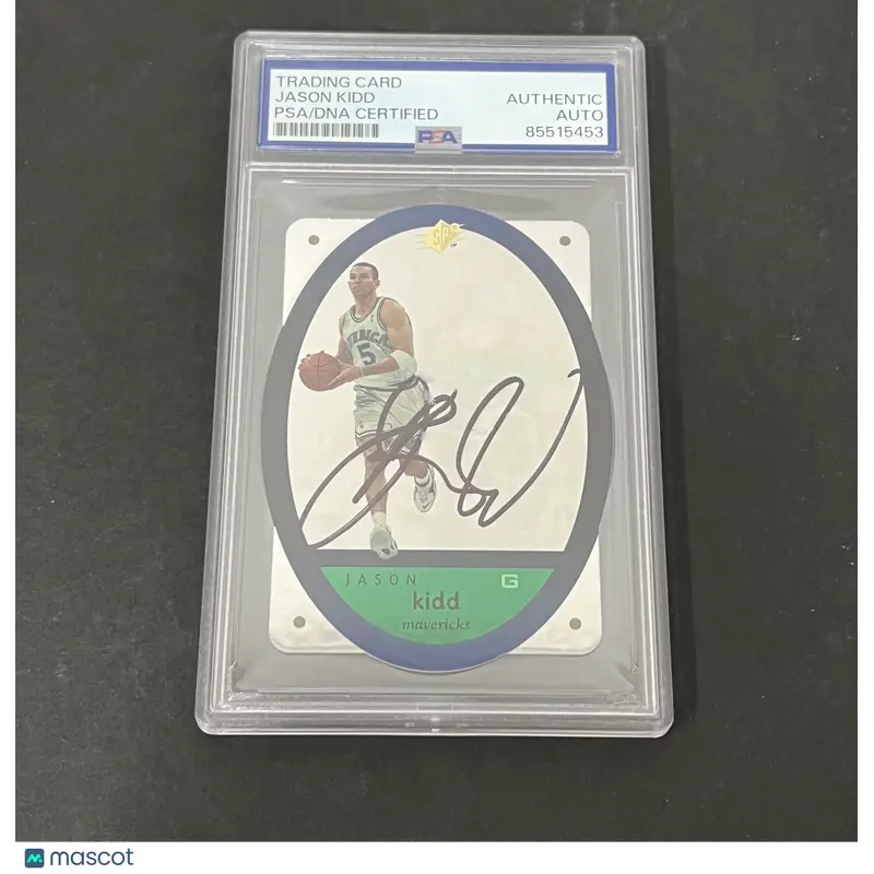 1996-97 Upper Deck SPx #11 Jason Kidd signed card PSA