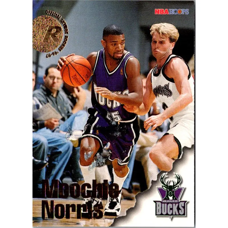 1996 Hoops Moochie Norris #305 Rookie