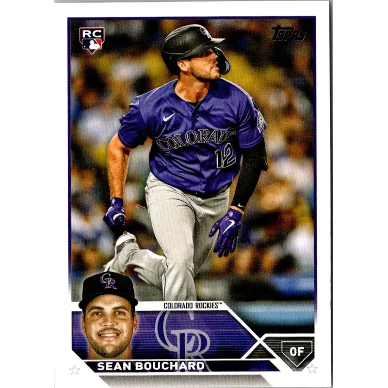 2023 Topps Update Sean Bouchard #US216 Rookie
