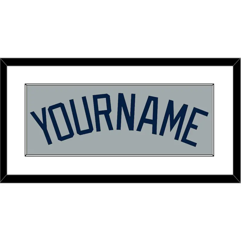 Atlanta Name - Road Gray - Single Mat 1