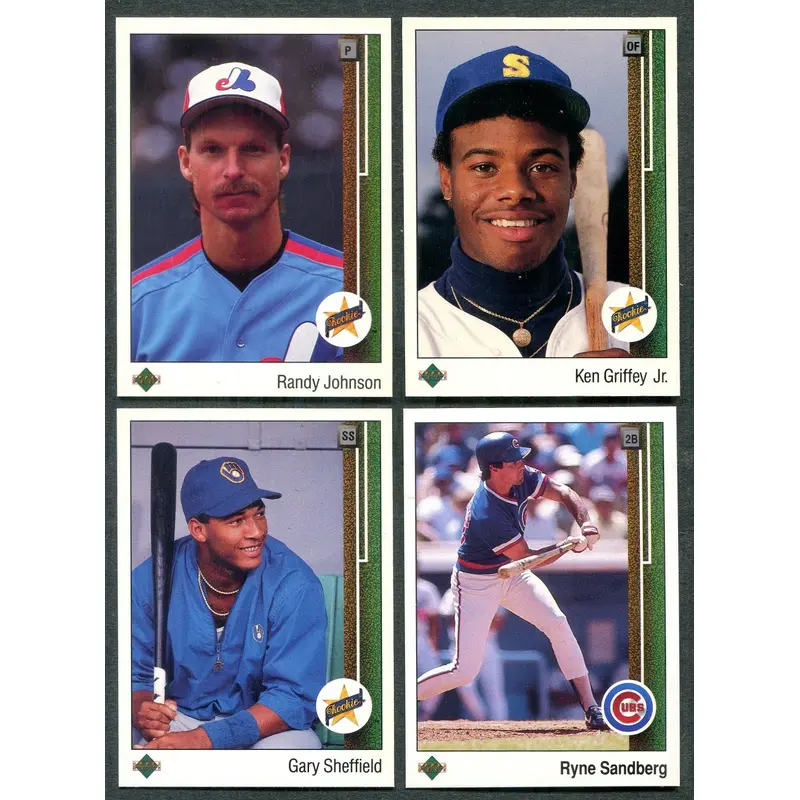 1989 Upper Deck Baseball Complete Low Series Set NM/MT (700) (24-676)