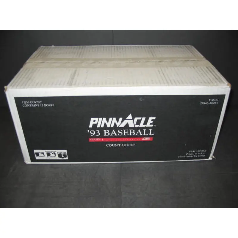 1993 Pinnacle Baseball Series 1 Case (12 Box)