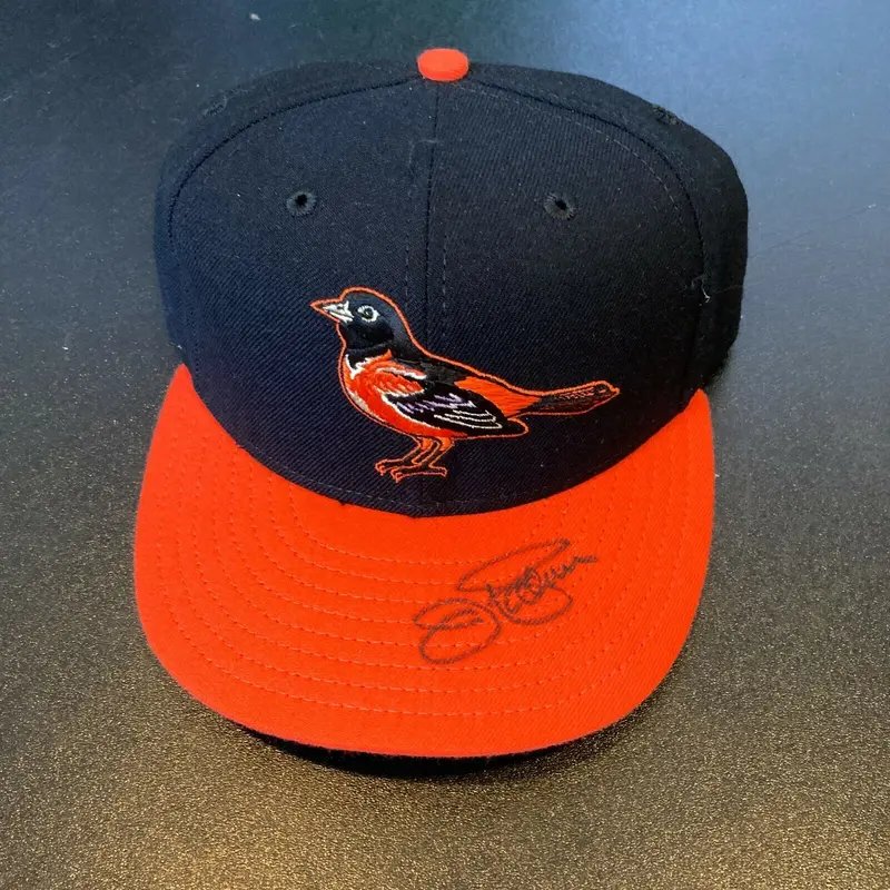 Jim Palmer Signed Authentic Baltimore Orioles Game Model Hat Fleer Hologram