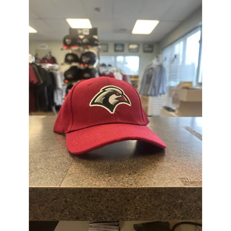 All Red Baseball Cap (Velcro Strap)