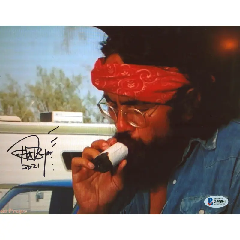 Tommy Chong Cheech & Chong's Up In Smoke Authentic Signed 8x10 Photo BAS #Z99504