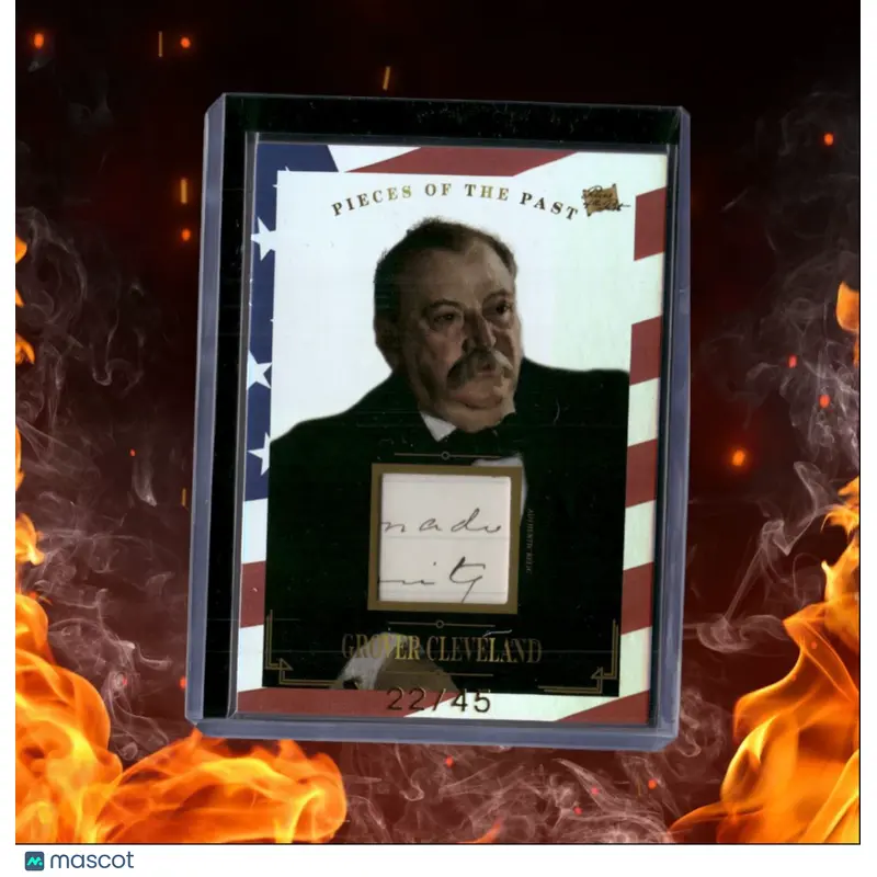 2023 Super Pieces of the Past Grover Cleveland Relic US Flag 22/45 #122