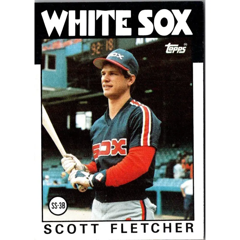 1986 Topps Scott Fletcher #187