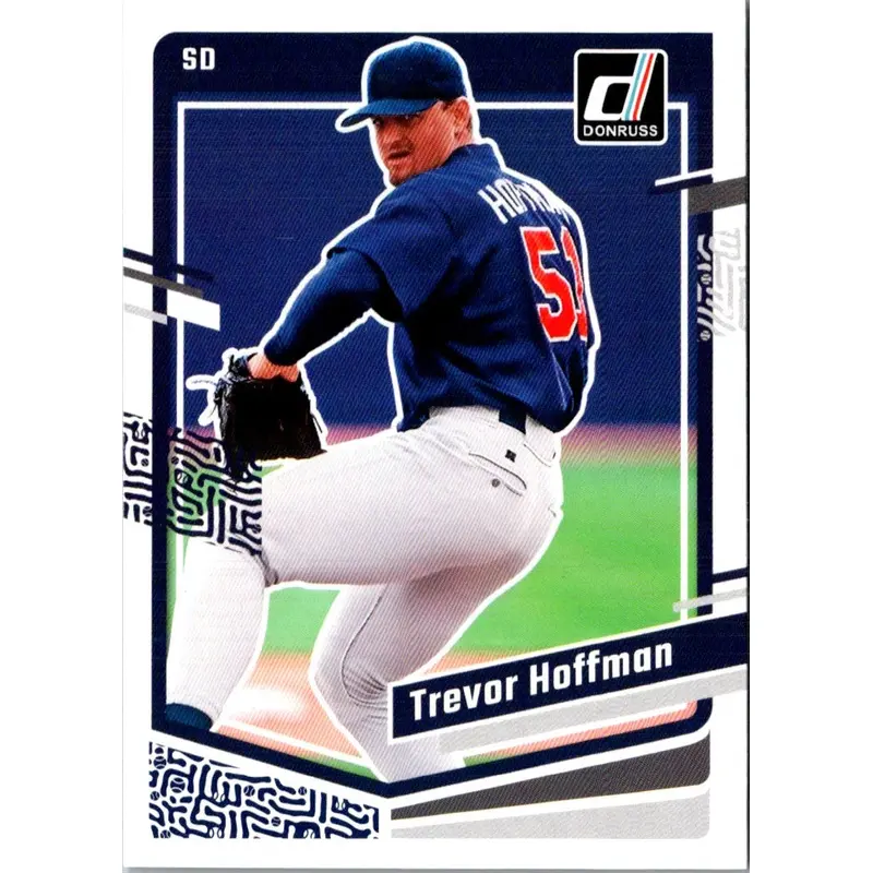 2023 Donruss Holo Blue Trevor Hoffman #240