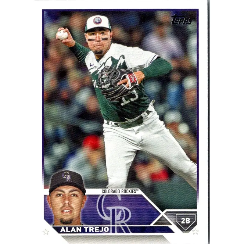 2023 Topps Update Royal Blue Alan Trejo #US104