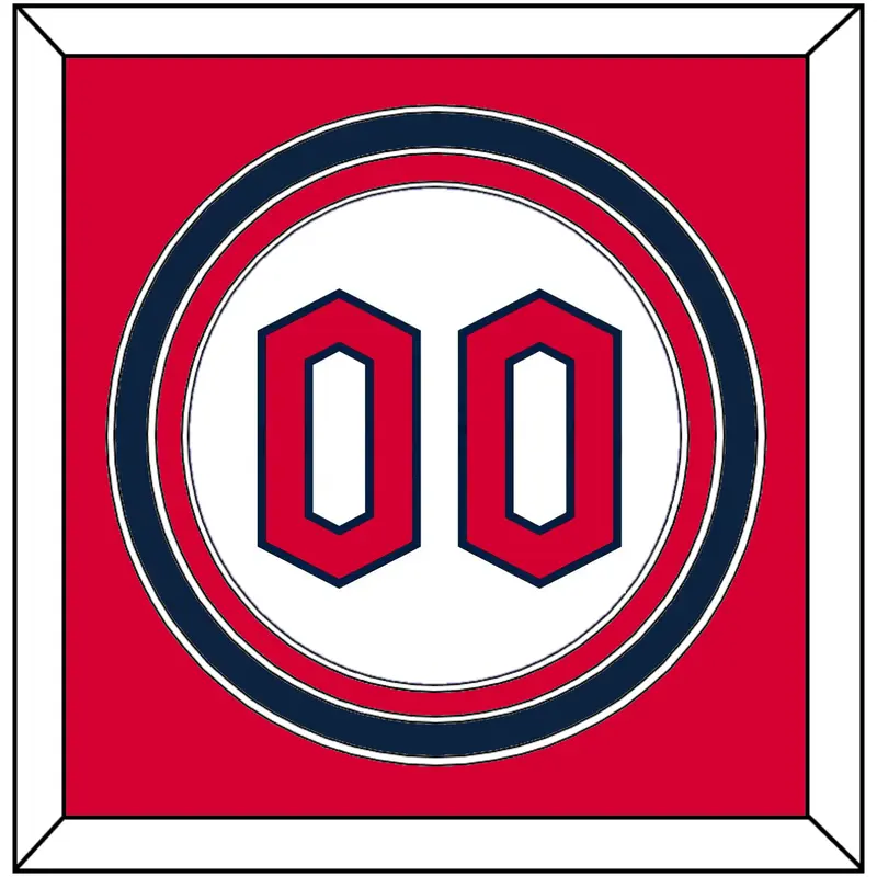 Cleveland Number - Home White - Triple Mat 3