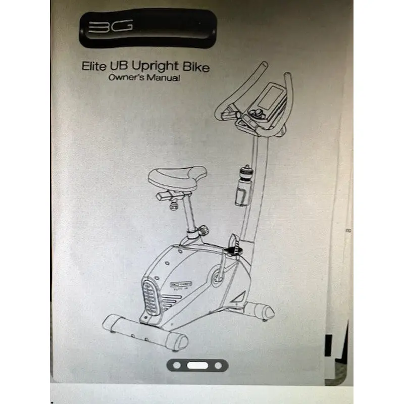 Used 3G Elite Upright Exercise Bicycle