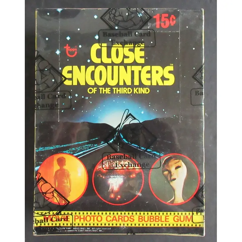 1978 Topps Close Encounters Unopened Wax Box (FASC)