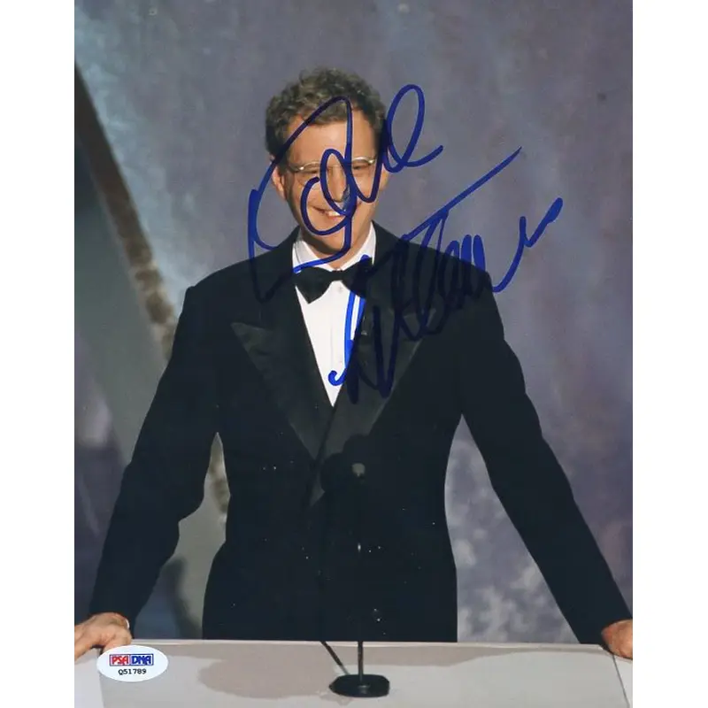 David Letterman The Late Show Signed Authentic 8X10 Photo PSA/DNA #Q51789