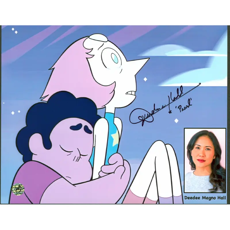 DeeDee Hall Steven Universe "Pearl" Authentic Signed 8x10 Photo Wizard World 4