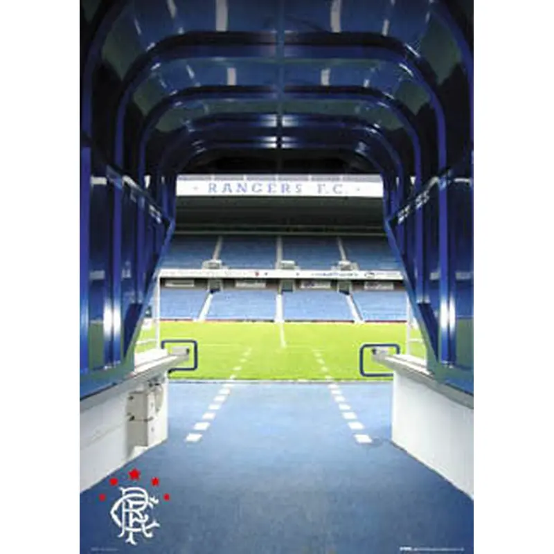 Glasgow Rangers FC "Enter Ibrox" SPL Soccer Poster - GB Eye (UK)