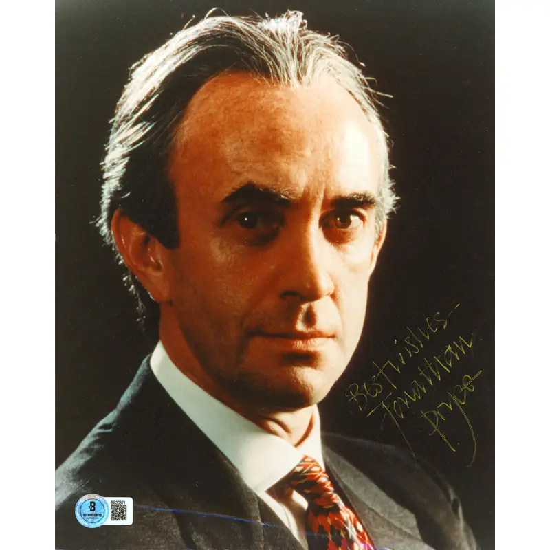 Jonathan Pryce Pirates Of Caribbean "Best Wishes" Signed 8x10 Photo BAS #BS20871