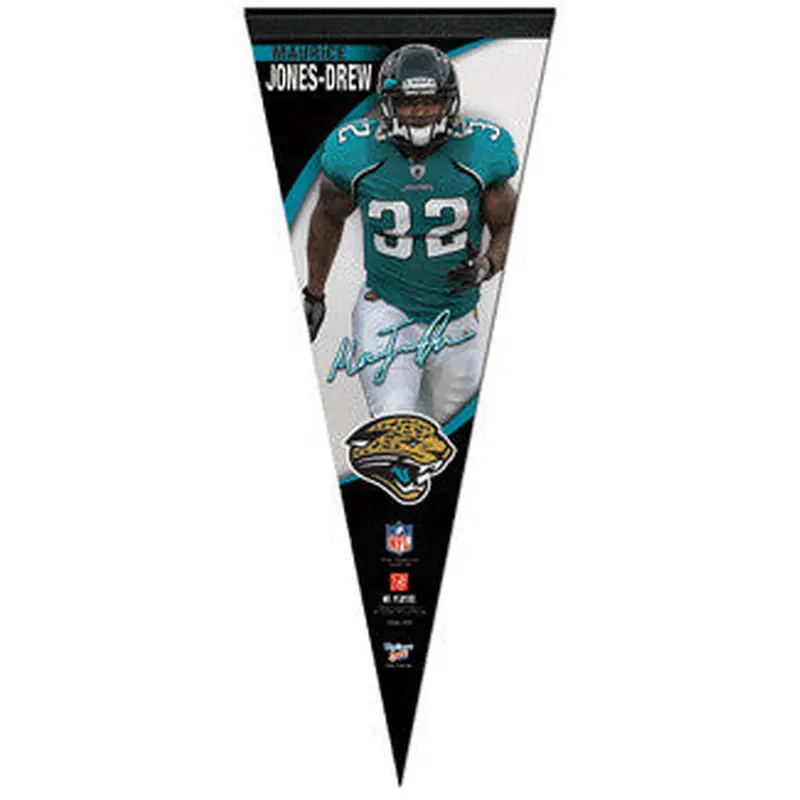Maurice Jones-Drew "Signature" Premium Pennant (LE /1,000) - Wincraft 2010