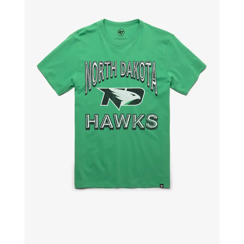 NORTH DAKOTA FIGHTING HAWKS FAN OUT '47 FRANKLIN TEE