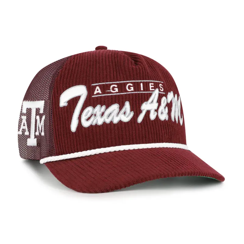 TEXAS A&M AGGIES DOUBLE HEADER MESH '47 HITCH RF RELAXED FIT