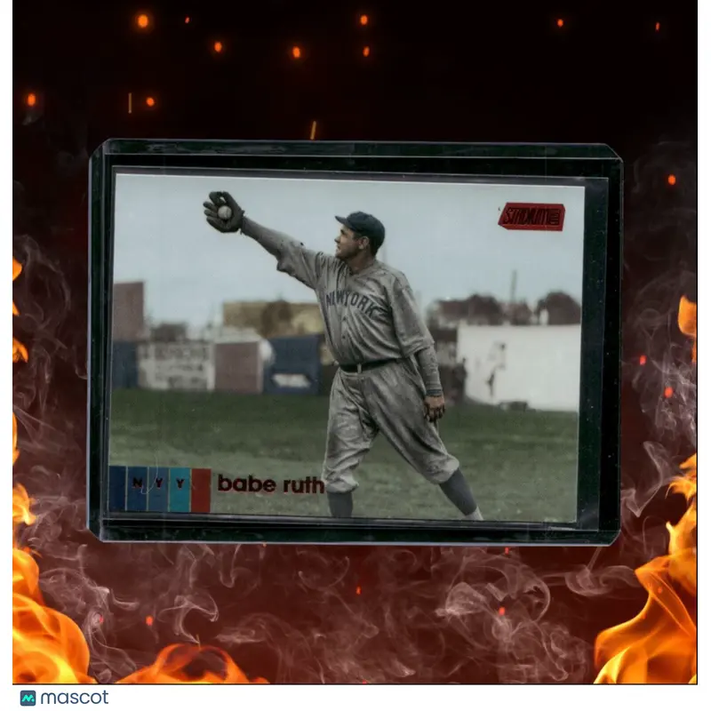 2020 Topps Stadium Club Babe Ruth Red #3