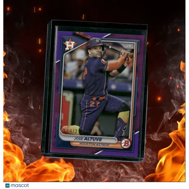 2024 Bowman Jose Altuve Purple 134/150 #73