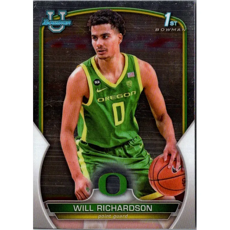 2022 Bowman University Chrome Will Richardson #31