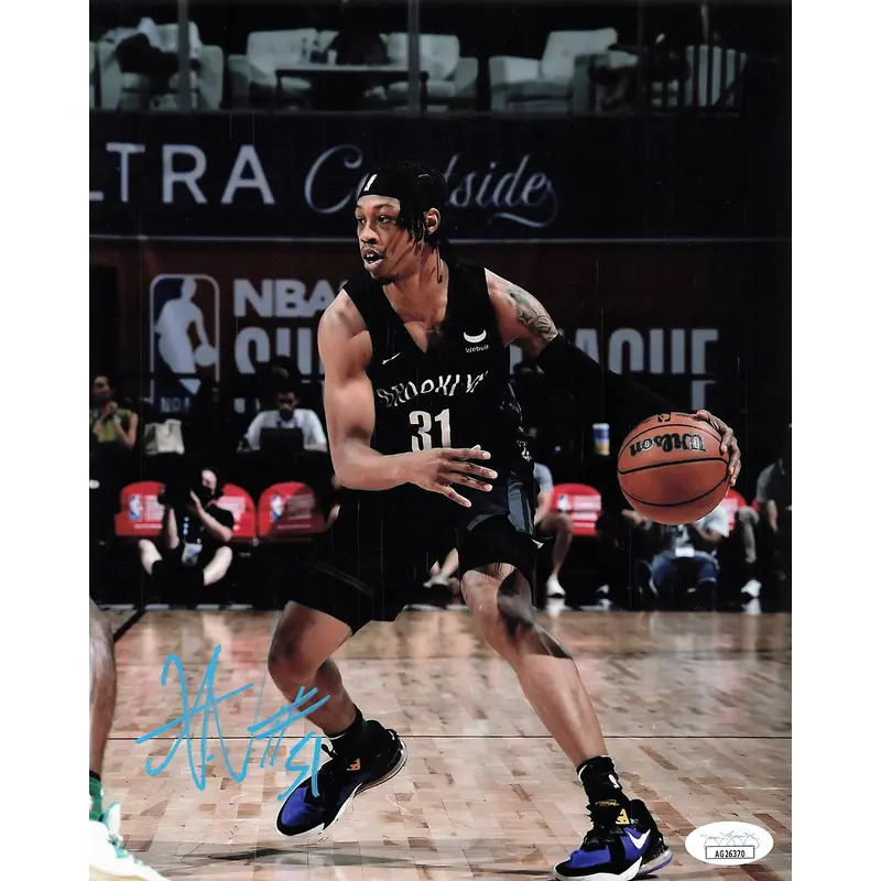 Alondes Williams signed 8x10 photo JSA Brooklyn Nets Autographed