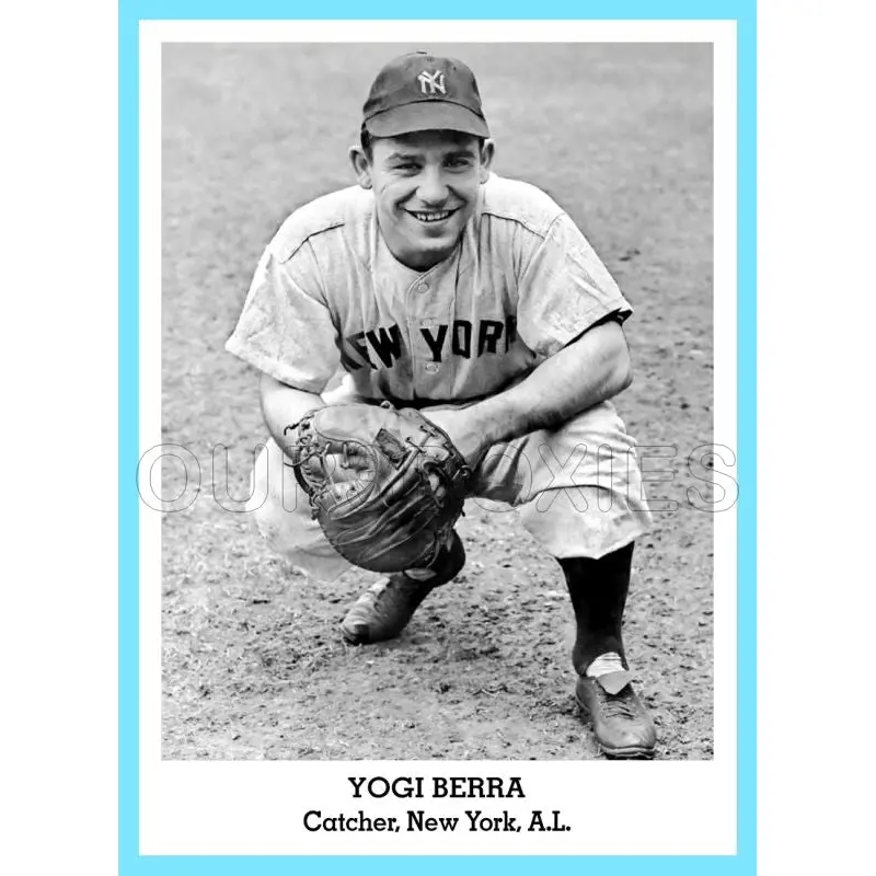 Yogi Berra 1947 Tip Top Bread Custom Card - 3811