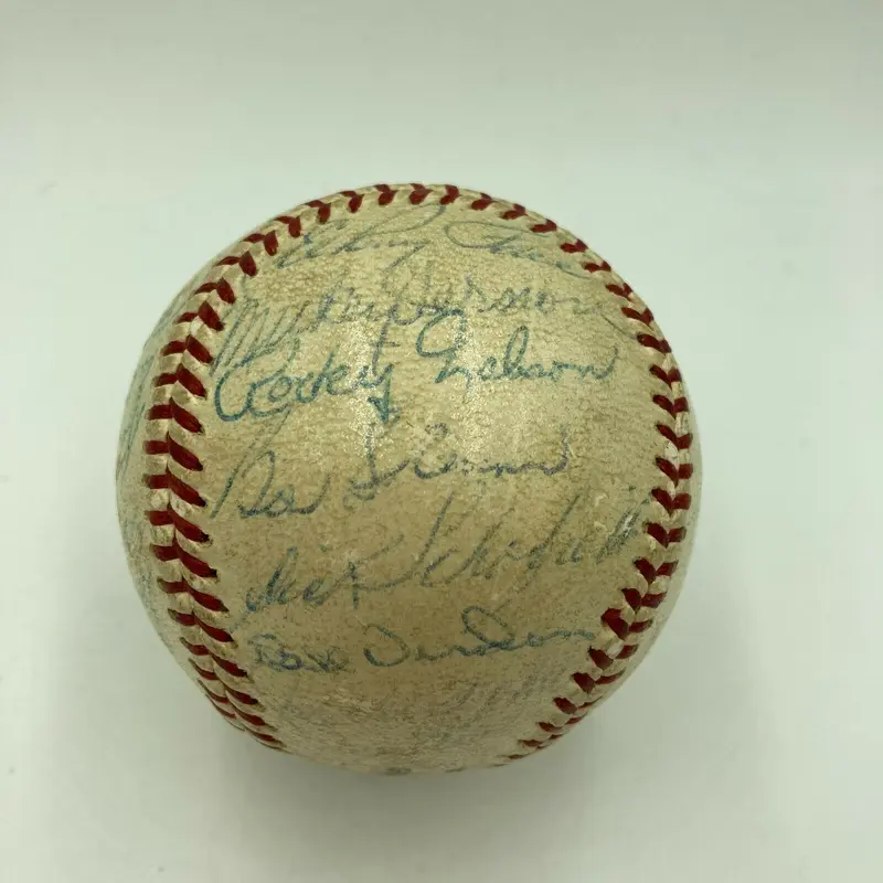 1960 Pittsburgh Pirates World Series Champs Team Signed NL Baseball With JSA COA
