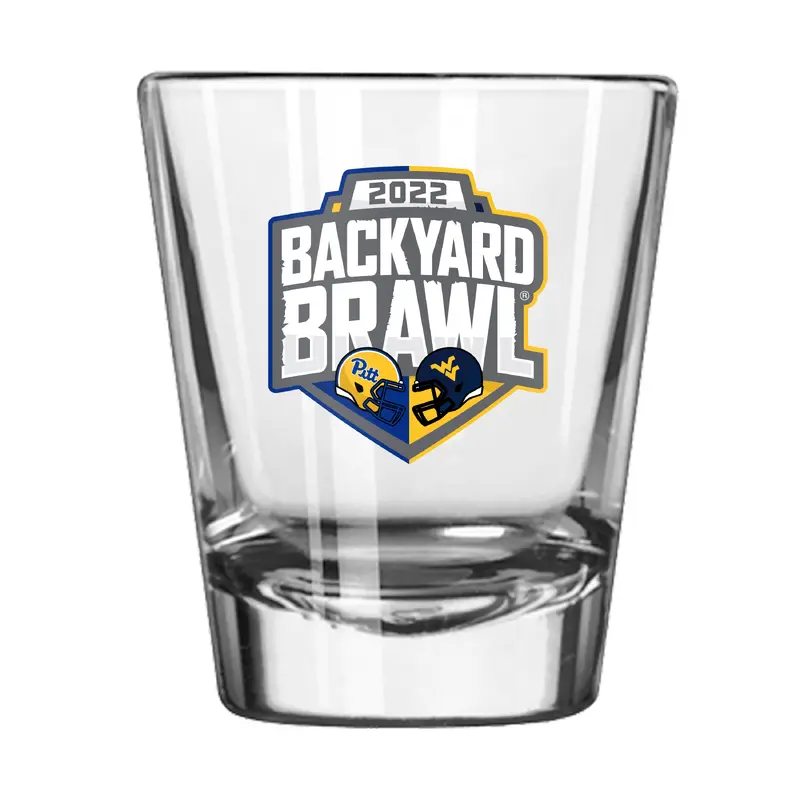 Backyard Brawl 2022 2oz Shot Glass