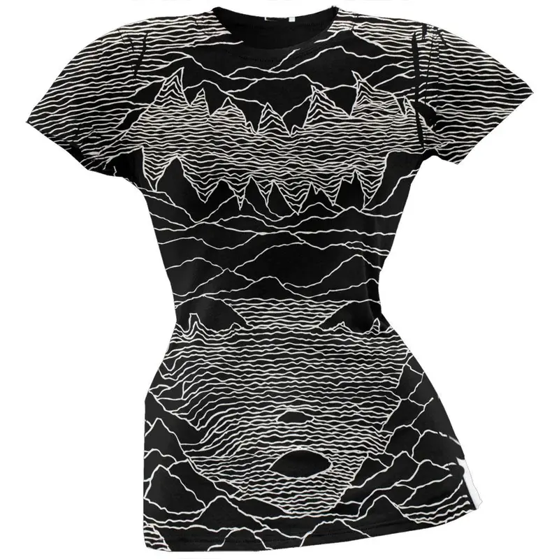 Emily The Strange - Soundwaves Juniors T-Shirt