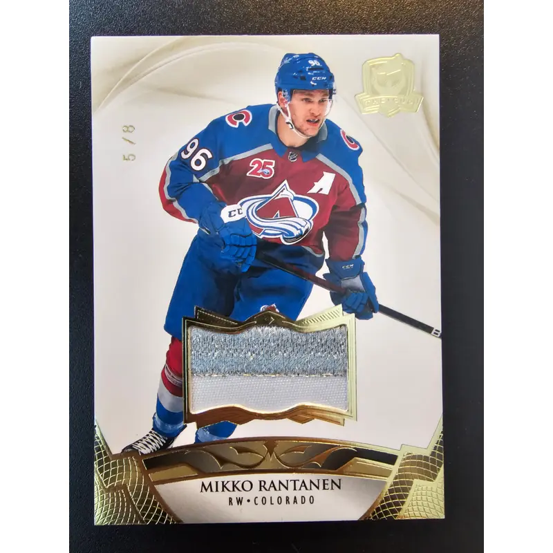 2020-21 Upper Deck The Cup - Gold Jersey Mikko Rantanen #5 /8
