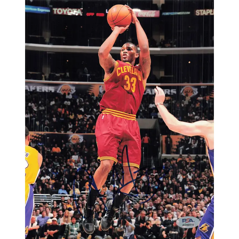 Alonzo Gee signed 8x10 photo PSA/DNA Cleveland Cavaliers Autographed