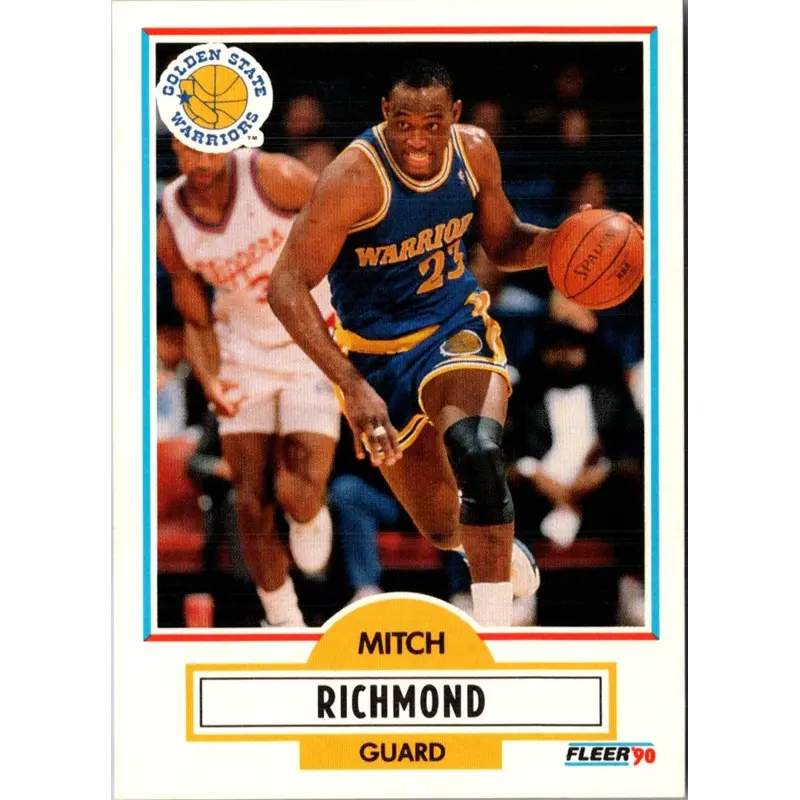 1990 Fleer Mitch Richmond #67