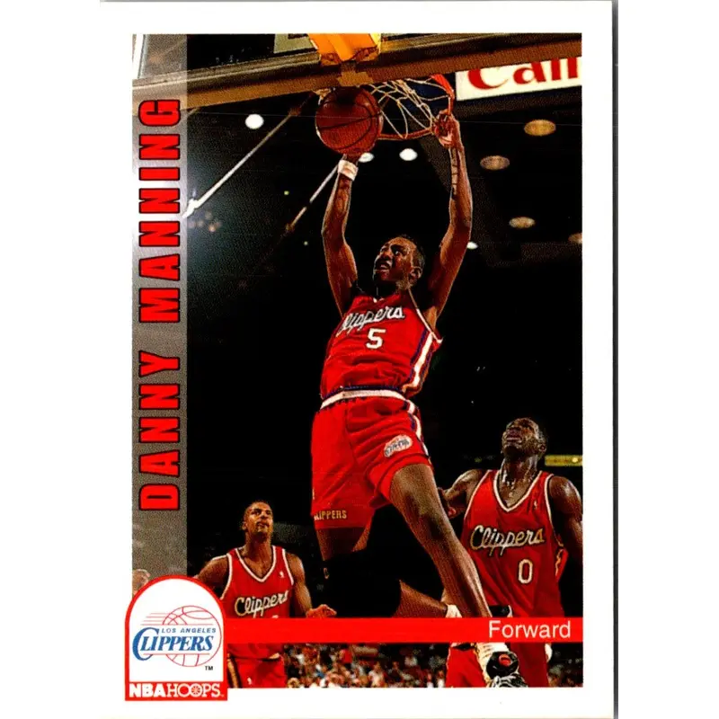 1992 Hoops Danny Manning #101