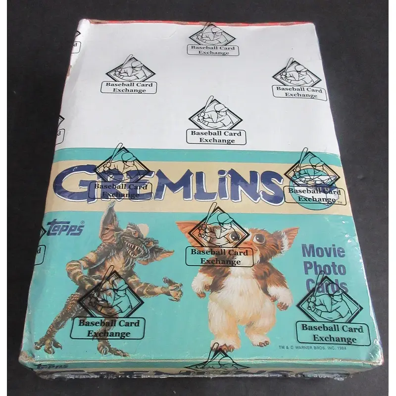 1984 Topps Gremlins Unopened Rack Box (BBCE) (Non)